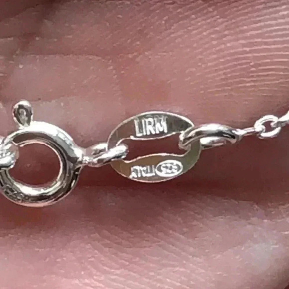 Cross Christ Rosary Catholic Penance Solid 925 Sterling Silver New NWT - Picture 7 of 8